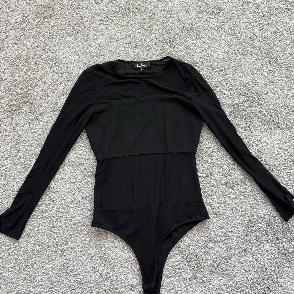 Lulu's Classic Black Kids Bodysuit